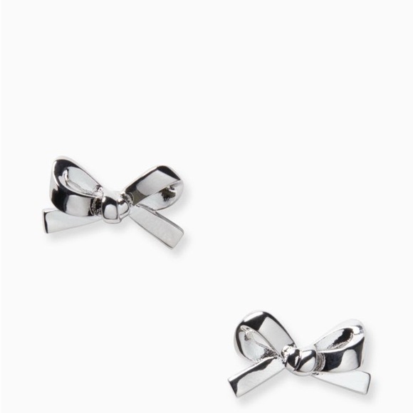 kate spade Jewelry - Kate Spade Skinny Mini Bow Studs